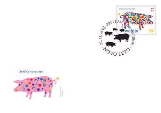 Novo leto C – prašiček