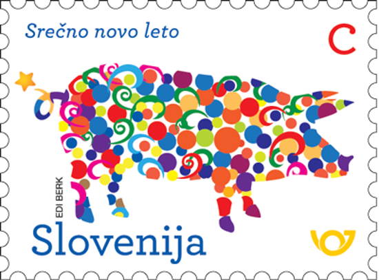 Novo leto C – prašiček