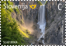 Turizem – slap Boka, dolina Soče