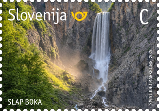 Turizem – slap Boka, dolina Soče