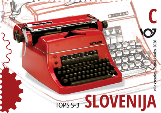 Spomeniki slovenske tehniške dediščine - Pisalni stroj TOPS S-3